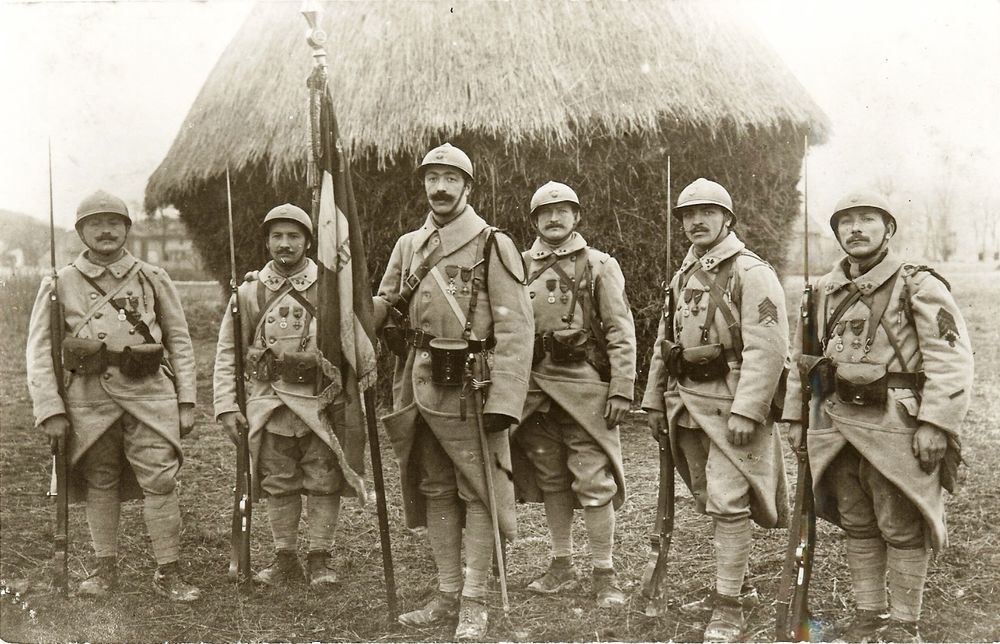 Garde drapeau 1914-1918