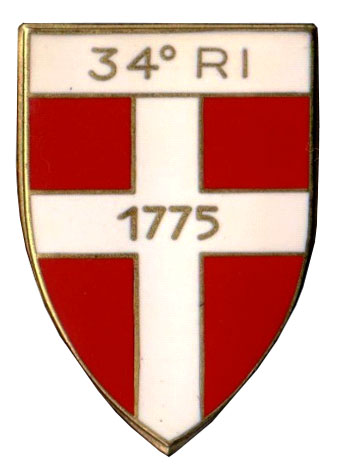 insigne du 34e ri